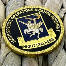 US ARMY 160th SOAR Special Ops Aviation Regiment "Night Stalkers" CHALLENGE COIN
