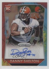 2015 Panini Prizm Rookie Signatures Tie-Dye 9/25 Danny Shelton #RS-DS Auto 3t2
