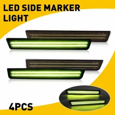 Set of 4 & Front Rear Side Light Marker Lamp Assembly For 15-22 Dodge Challenger