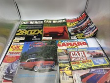 Lot of 7 Vintage Car Magazines 2: Car and Driver Magazines Included.