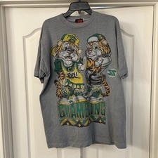 VTG Rare Xplosion 90s Grambling State Tigers HipHop Mascot double-sided Tee USA