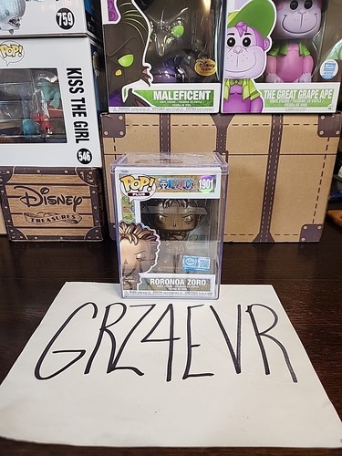 Funko Pop Plus One Piece Roronoa Zoro (Bronze) ~ Pop Protector #1901 ~ FREE SHIP