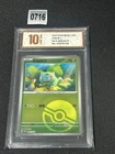 Bulbasaur Promo 066/SV-P Poke Ball Holo Rare Chinese Grade 10