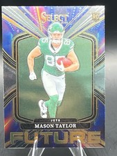 2025 SELECT MASON TAYLOR FUTURE ROOKIE FOOTBALL CARD JETS NFL 21 panini