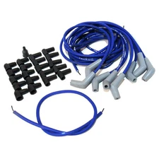 Renegade Spark Plug Wire Set 85203; Mag-Fire 8.5mm Blue 45 deg Male/Female