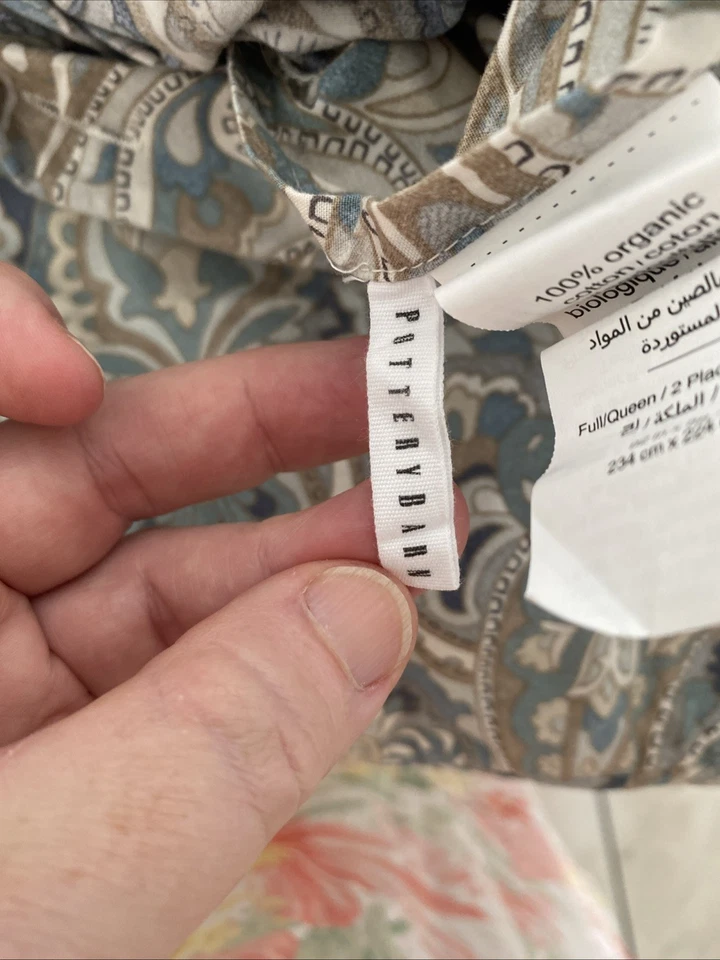 Pottery Barn Mackenna 被套(全/大号)展示物品 — 第 4/4 张图片