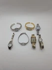 Vintage & Modern Watch Lot of 7 - Timex, Baldwin, Amtron - For Repair or Parts
