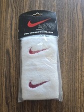 Set Of 2 New Nike Swoosh Wristbands