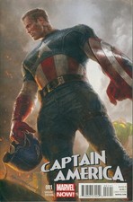 Captain America #1 Ryan Meinerding Variant (Marvel Comics January 2013)