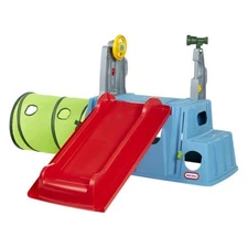 Little Tikes Easy Store Slide & Explore, Indoor Outdoor Climber Playset Toddlers