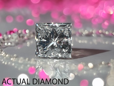 GIA Certified Princess Cut .45 CT I2 I Natural Earth Mined Diamond 500.00 per carat