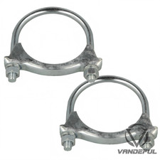 2x M10 Ø 64/65mm Auspuffschelle Bügelschelle PKW LKW für Mercedes Vito VW T5 T6