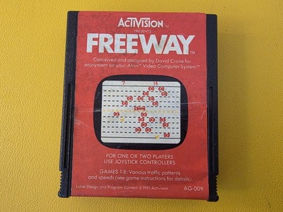 Freeway (1981) Atari 2600 Activision Cartridge Tested And Working