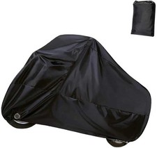 Motorcycle Cover, Dustproof and Waterproof Full Protector for All Seasons,