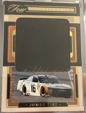 2025 Turn Four Christian Eckes Jumbo Tire Memorabilia Relic RARE SP /10