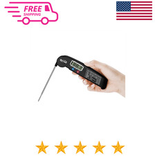 Instant Read Digital Meat Thermometer BBQ Grill Smoker For Kitchen Food Cooking