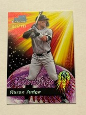 2025 Bowman Chrome - Meteoric Rise Aaron Judge #MR-4 Pink Mojo Refractor /199