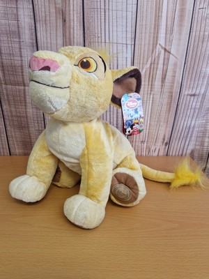 Disney Store exklusiv gestempelt Simba Löwe weicher Plüsch Teddy Kuscheltier 