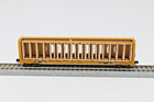 N Scale Micro Trains 05300020 60' Centerbeam Flat Car w/ Load Trailer Train TTZX