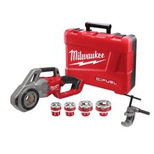 Milwaukee M18 FPT114-0C0 Pipe Threader 1/2"-1-1/4" BSPT Die Set w/ Case
