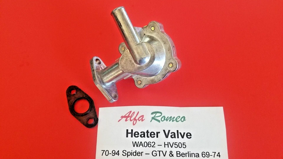 Alfa Romeo Spider, 70-94 - GTV y Berlina 69-74 válvula de calefacción actualización de plástico Foto 3 de 3