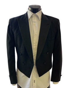 Vintage Lord West Black Tuxedo Jacket Made in the USA  Unique RARE FIND! Formal