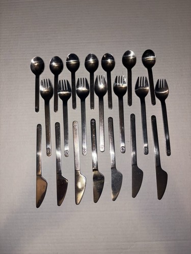 Lot of 21 Vtg Lufthansa German Airline Flatware Aviation