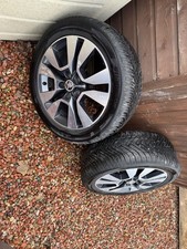 SKODA YETI ALLOY WHEEL 17" Pair X 2 Dsg 4x4 Tyre Winter 225/50/17 Laurin Klement