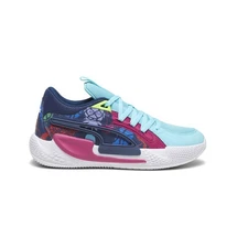 PUMA Court Rider Chaos Fresh Basketball  Mens Blue Sneakers Athletic Shoes 37913