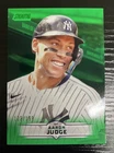 2025 Topps Stadium Club Aaron Judge #139 Green Parallel 123/199
