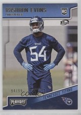 2018 Panini Playoff Rookies 1st Down 94/99 Rashaan Evans #251 14gy