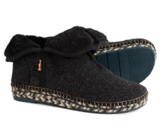 Tony Pons Women's Moss-Fe Cozy Shoes Black EU Size 35