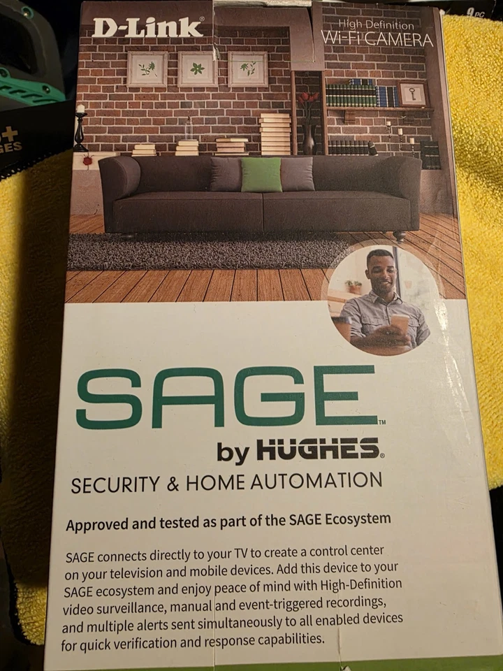 Cámara HD interior D-Link DCS2132LES WiFi con sensor de movimiento - blanca Foto 2 de 4