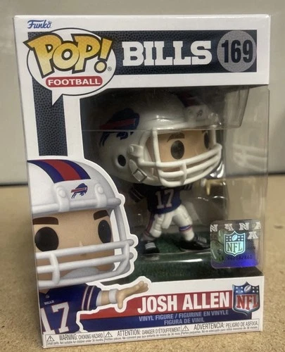 FUNKO POP! NFL JOSH ALLEN HOME ONLINE EXCLUSIVE W/t Protector Buffalo Bills #169