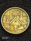 LUCKY RIPS "BAKER'S BOUNTY" 2OZ .999 SILVER/.25 GRAM .999 GOLD INLAY SERIAL#58