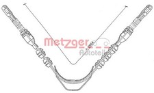 METZGER AUTOTEILE Bremsseil Seilzug Feststellbremse 11.573 für OPEL MANTA CC