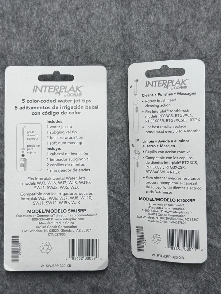 INTERPLAK Cepillo de dientes eléctrico Water Flosser, más accesorios Foto 3 de 4