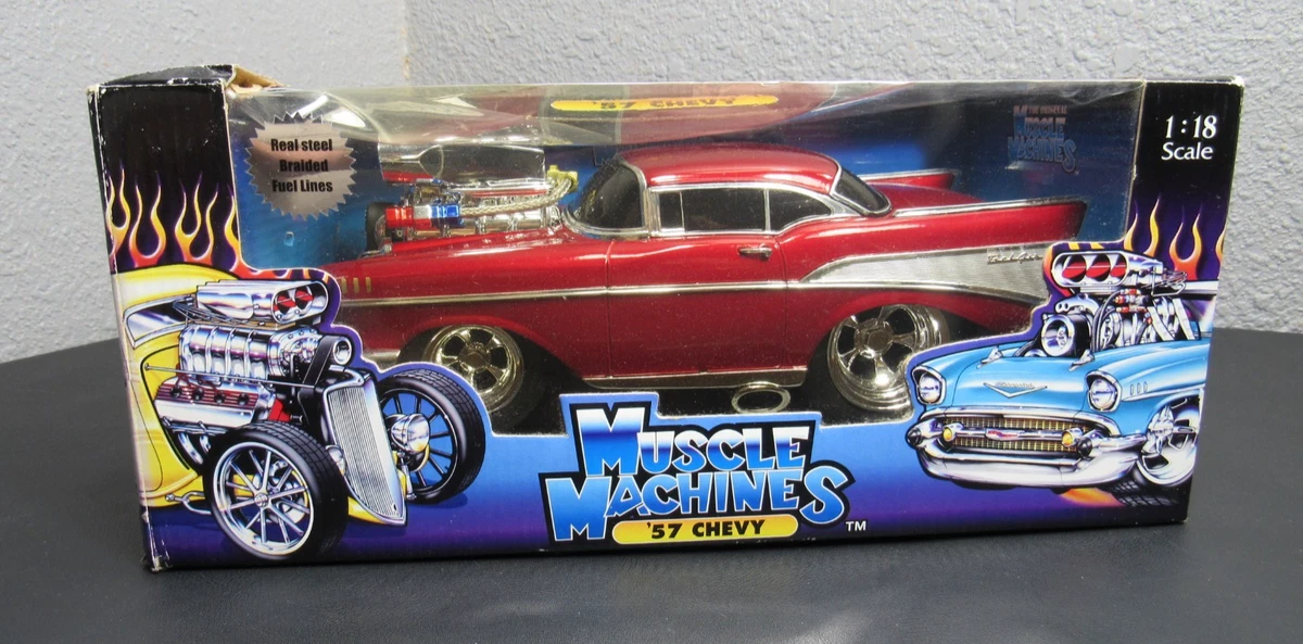 Muscle Machines Chevrolet Car 1:18 Scale Diecast & Toy Vehicles