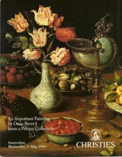 CHRISTIE’S Osias Beert Painting Old Master from Private Collection Catalog 1994