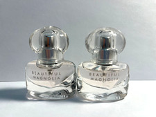 2xEstee Lauder Beautiful Magnolia Eau De PARFUM Travel Size Spray .14oz/4ml Each