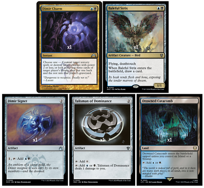 mtg dimir commander deck MTG Commander Deck EDH Deck Lazav, Dimir Mastermind 100 Magic Cards Custom  Deck Copy and Steal Dimir Deck