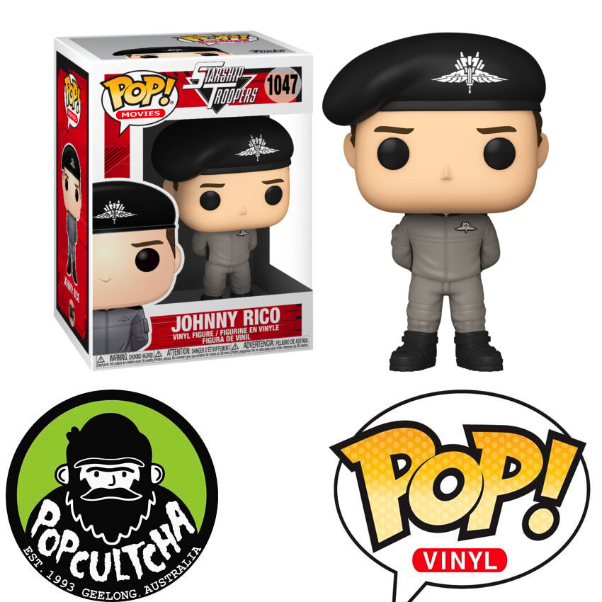 Starship Troopers - Johnny Rico In Uniform Pop! Vinyl Figure &Quot;New&Quot;