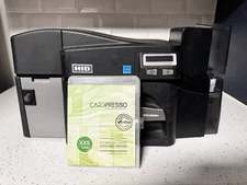 Fargo DTC4500e Dual-Sided ID Card Printer - Black