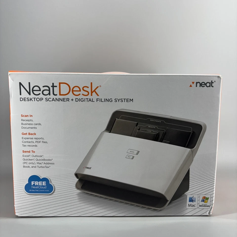 Neat Desk ND-1000 Desktop Scanner & Digital Filing System- Brand New - Image 2 of 4