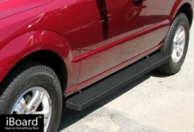 Premium 4'' Black iBoard Side Steps Fit 03-10 KIA Sorento