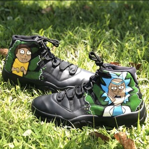 rick and morty air jordans