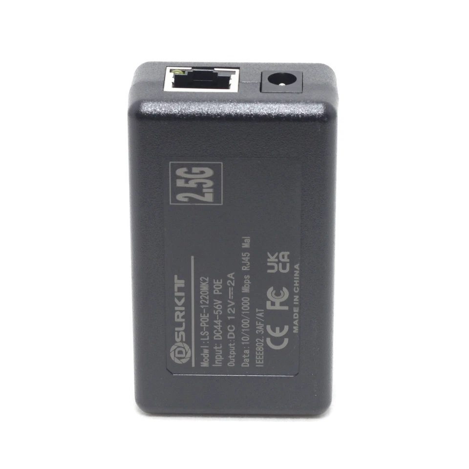 2.5G Gigabit Active PoE Splitter TYPE-C 12V 2A 24watt Ethernet 802.3AT - Image 2 of 4