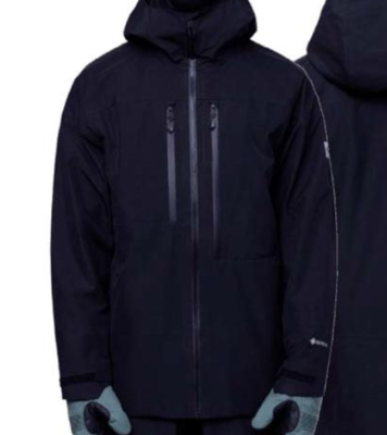 686 Gore Tex 3L ATV Snowboard Jacket (L) Black M3WN123-BLK | eBay