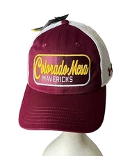 Colorado Mesa University Mavericks CMU Trucker Hat Under Armour Mesh Snapback