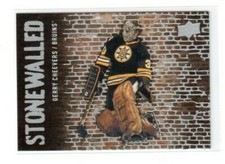 2018-19 Upper Deck Series 1 Stonewalled SW-44 Gerry Cheevers Boston Bruins 1:6